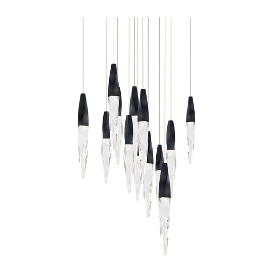 Kindjal 13-Light Multi-Light Square Pendant