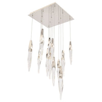 Kindjal 13-Light Multi-Light Square Pendant