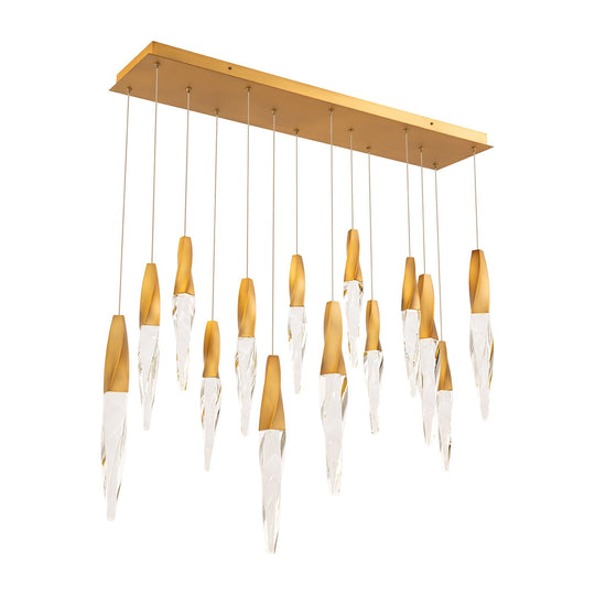 Kindjal 14-Light Multi-Light Linear Pendant