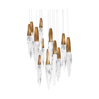 Kindjal 15-Light LED Multi-Light Pendant