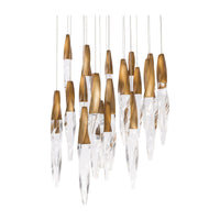 Kindjal 21-Light LED Multi-Light Pendant