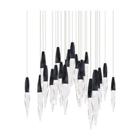 Kindjal 25-Light Multi-Light Square Pendant