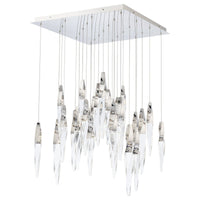 Kindjal 25-Light Multi-Light Square Pendant