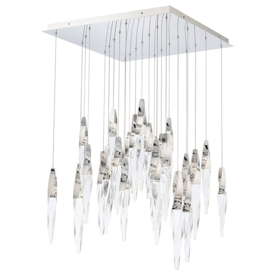 Kindjal 25-Light Multi-Light Square Pendant