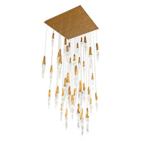 Kindjal 41-Light Multi-Light Square Pendant