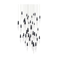 Kindjal 41-Light Multi-Light Square Pendant
