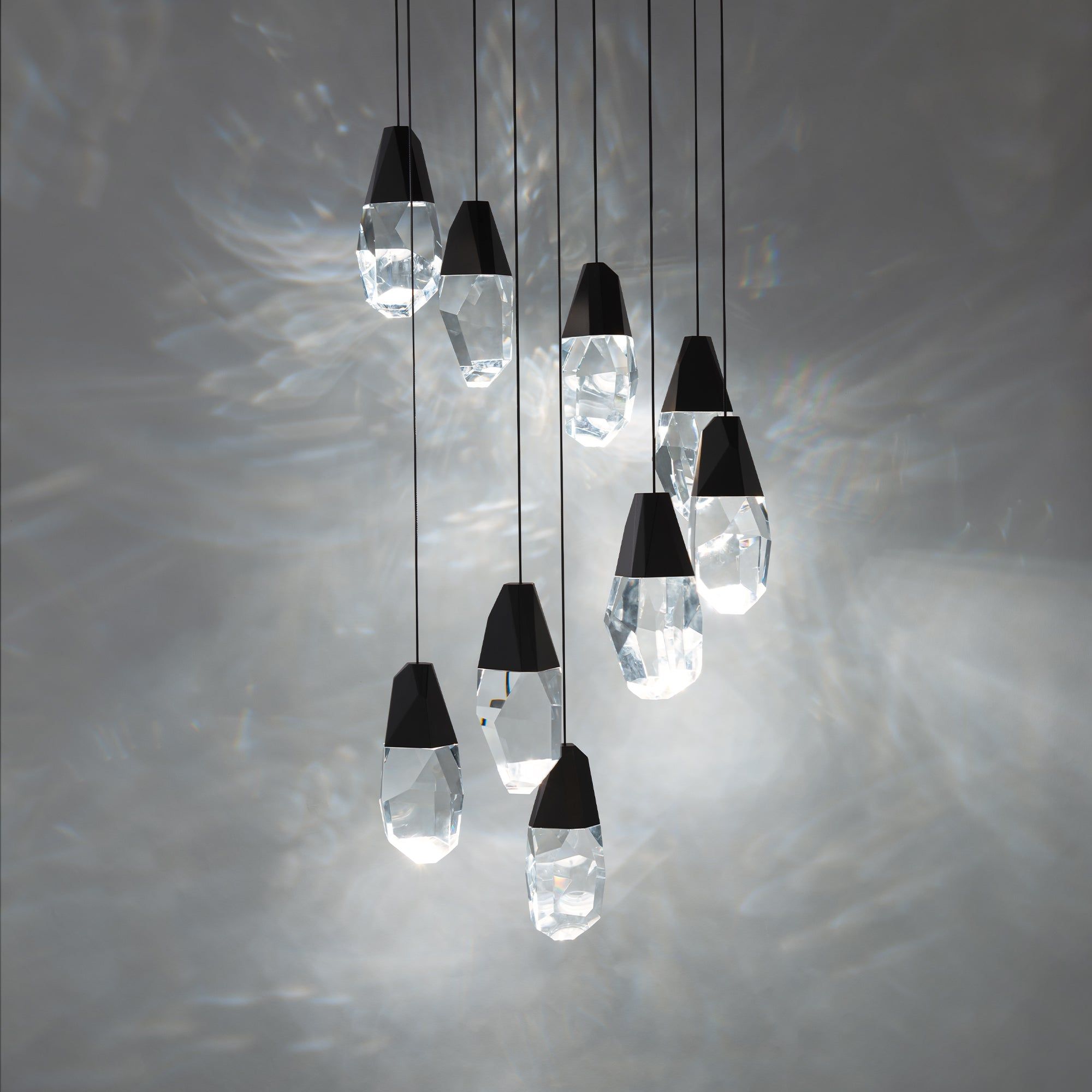 Martini 9-Light LED Chandelier