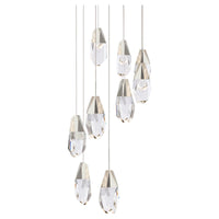 Martini 9-Light LED Chandelier