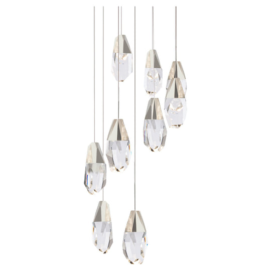 Martini 9-Light LED Chandelier
