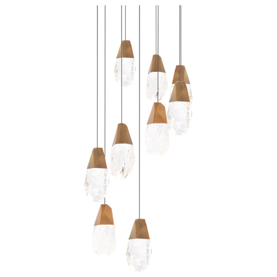 Martini 9-Light LED Chandelier