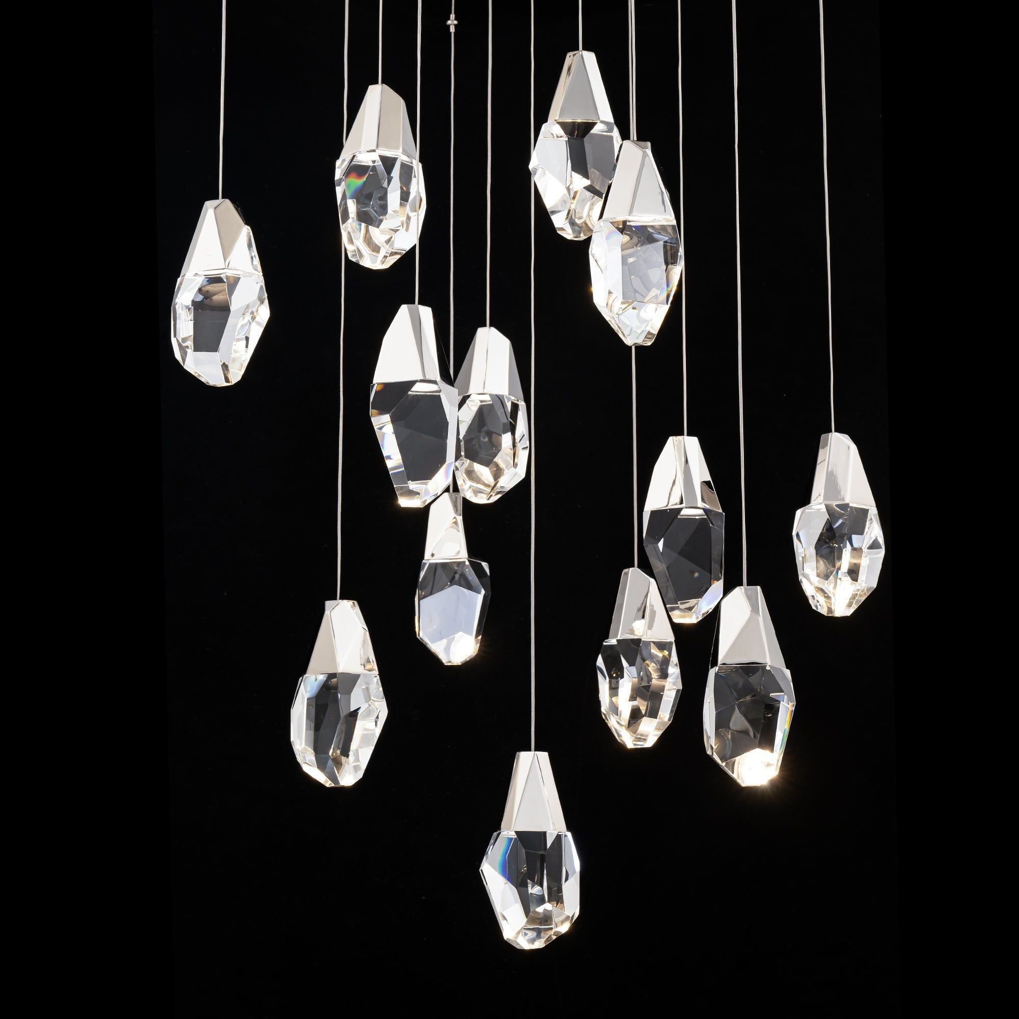 Martini 13-Light Multi-Light Square Pendant