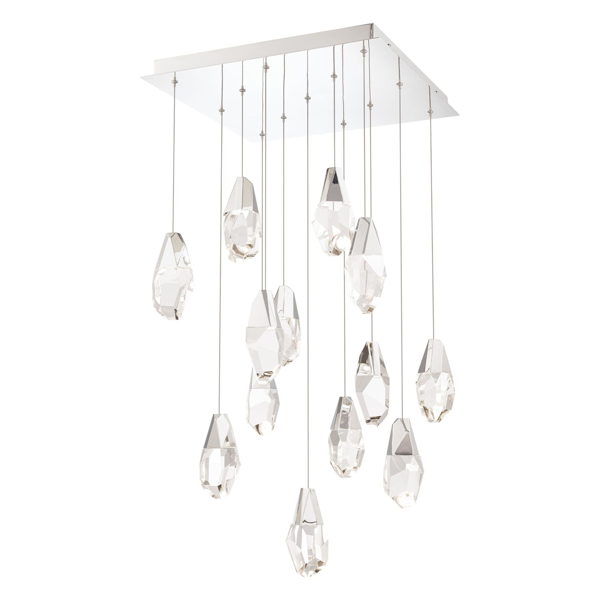 Martini 13-Light Multi-Light Square Pendant