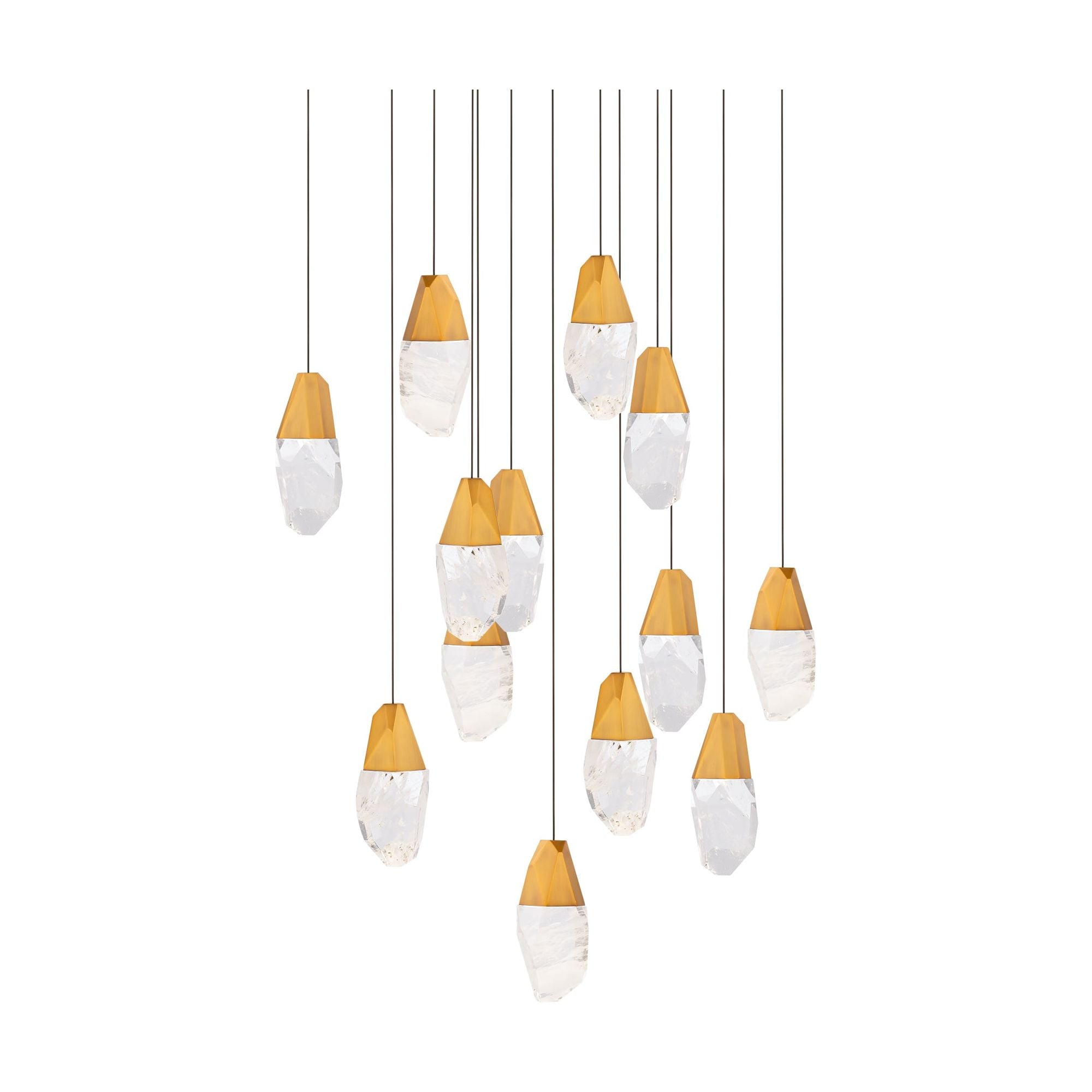 Martini 13-Light Multi-Light Square Pendant