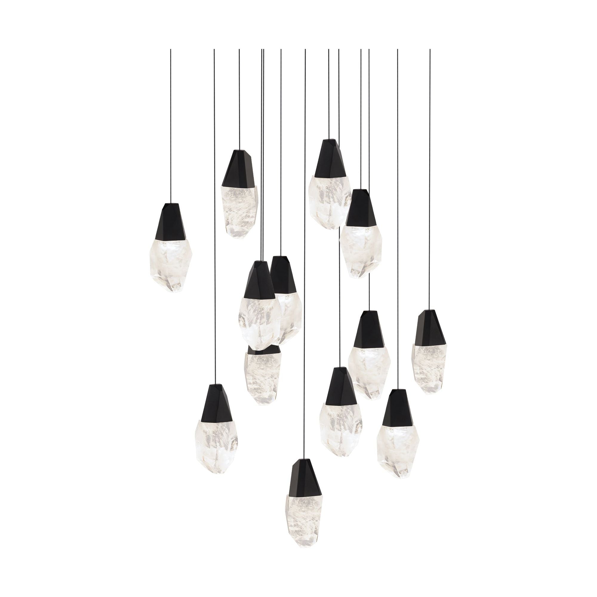 Martini 13-Light Multi-Light Square Pendant