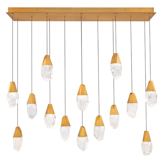 Martini 14-Light Multi-Light Linear Pendant