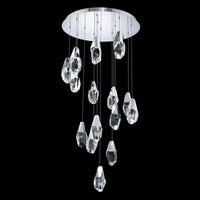 Martini 15-Light Multi-Light Round Pendant