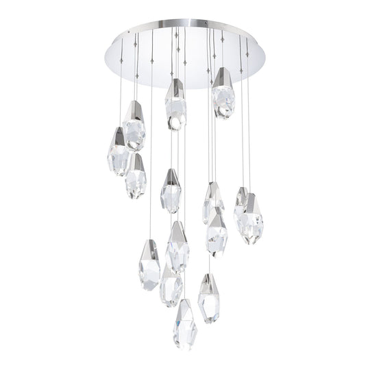 Martini 15-Light Multi-Light Round Pendant