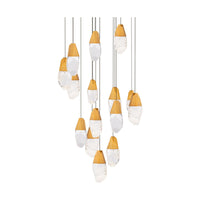 Martini 15-Light Multi-Light Round Pendant
