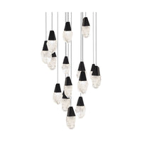 Martini 15-Light Multi-Light Round Pendant
