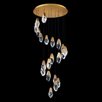 Martini 21-Light Multi-Light Round Pendant