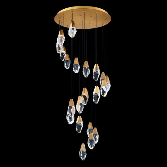Martini 21-Light Multi-Light Round Pendant