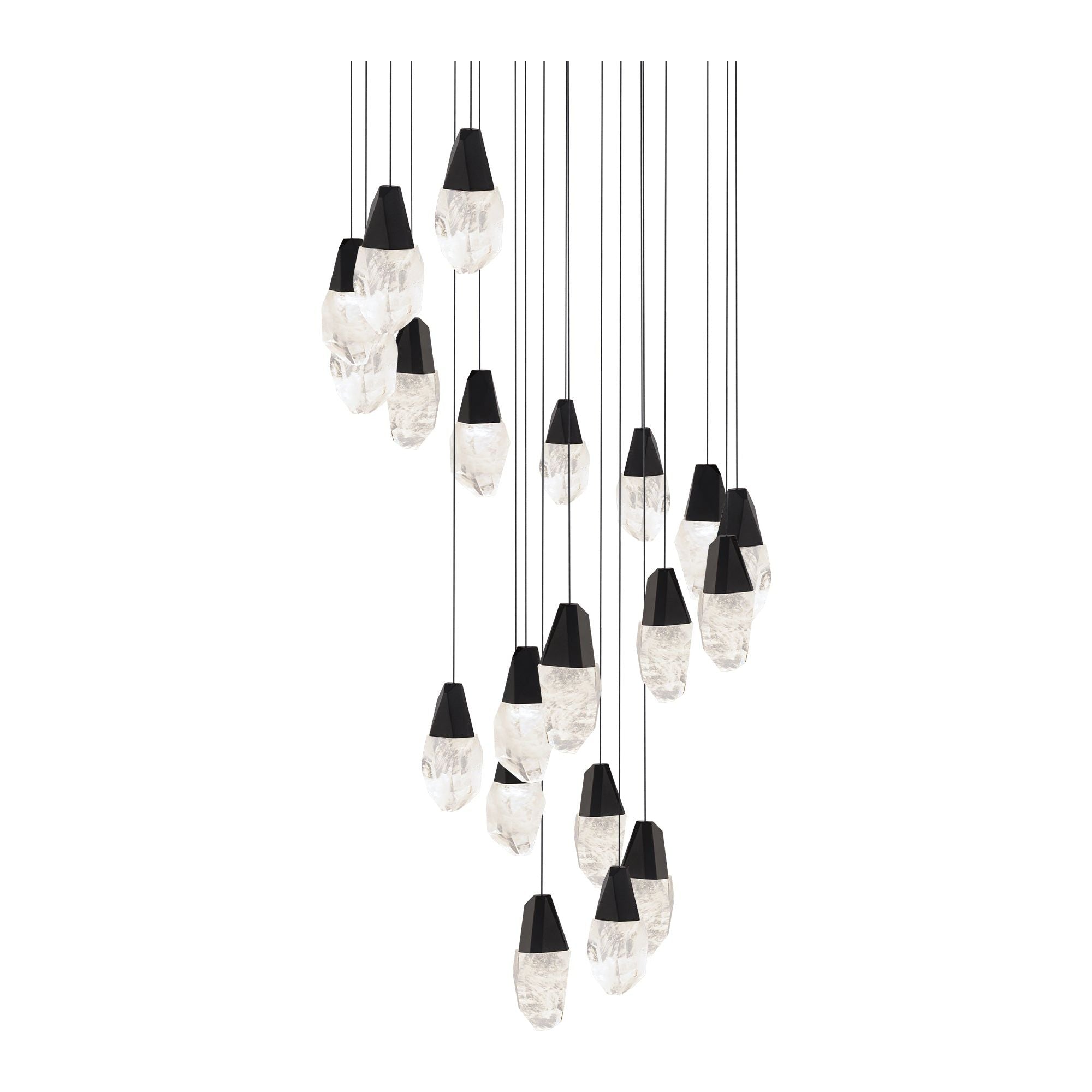 Martini 21-Light Multi-Light Round Pendant