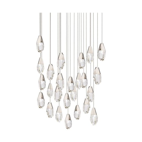 Martini 25-Light Multi-Light Square Pendant
