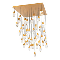 Martini 41-Light Multi-Light Square Pendant