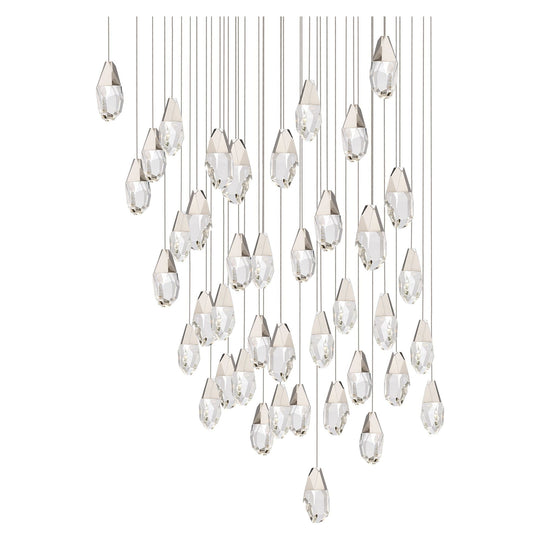 Martini 41-Light Multi-Light Square Pendant