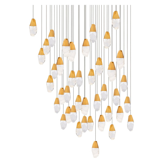 Martini 41-Light Multi-Light Square Pendant