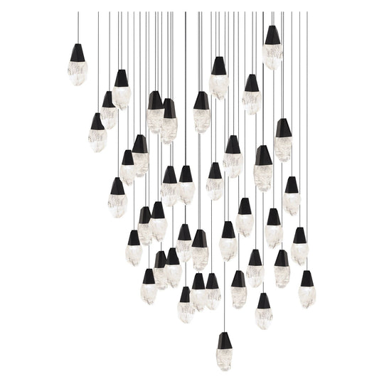 Martini 41-Light Multi-Light Square Pendant