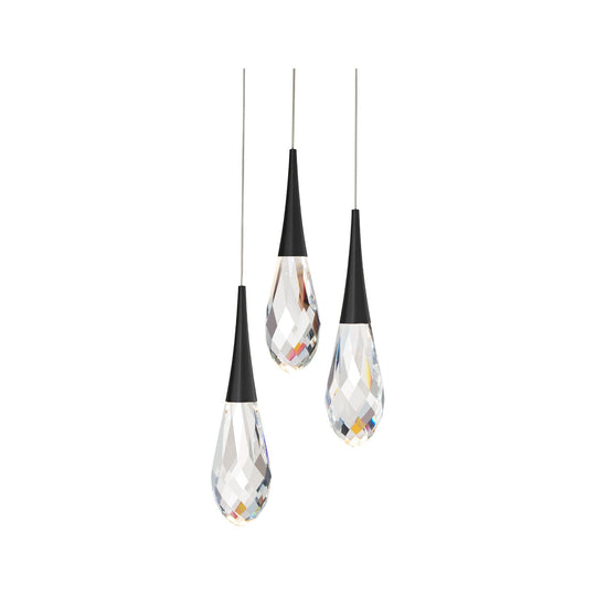 Hibiscus 3-Light LED Multi-Light Pendant