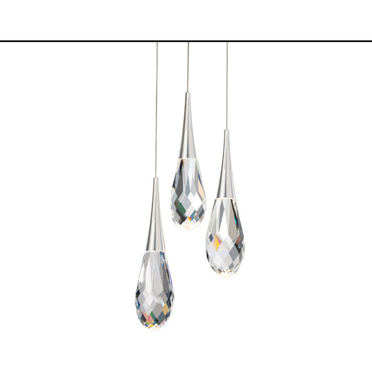 Hibiscus 3-Light LED Multi-Light Pendant