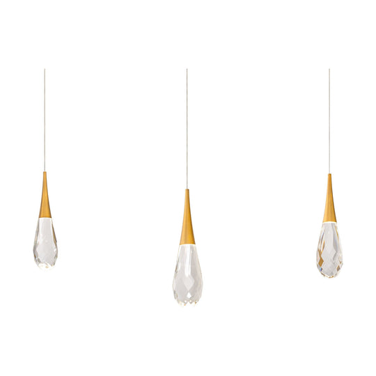 Hibiscus 3-Light Multi-Light Linear Pendant