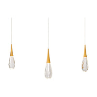 Hibiscus 3-Light Multi-Light Linear Pendant
