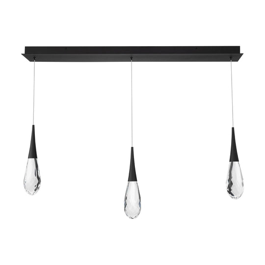 Hibiscus 3-Light Multi-Light Linear Pendant