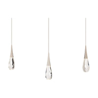 Hibiscus 3-Light Multi-Light Linear Pendant
