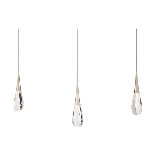 Hibiscus 3-Light Multi-Light Linear Pendant