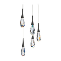 Hibiscus 5-Light LED Multi-Light Pendant