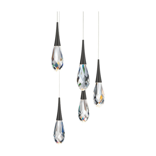 Hibiscus 5-Light LED Multi-Light Pendant