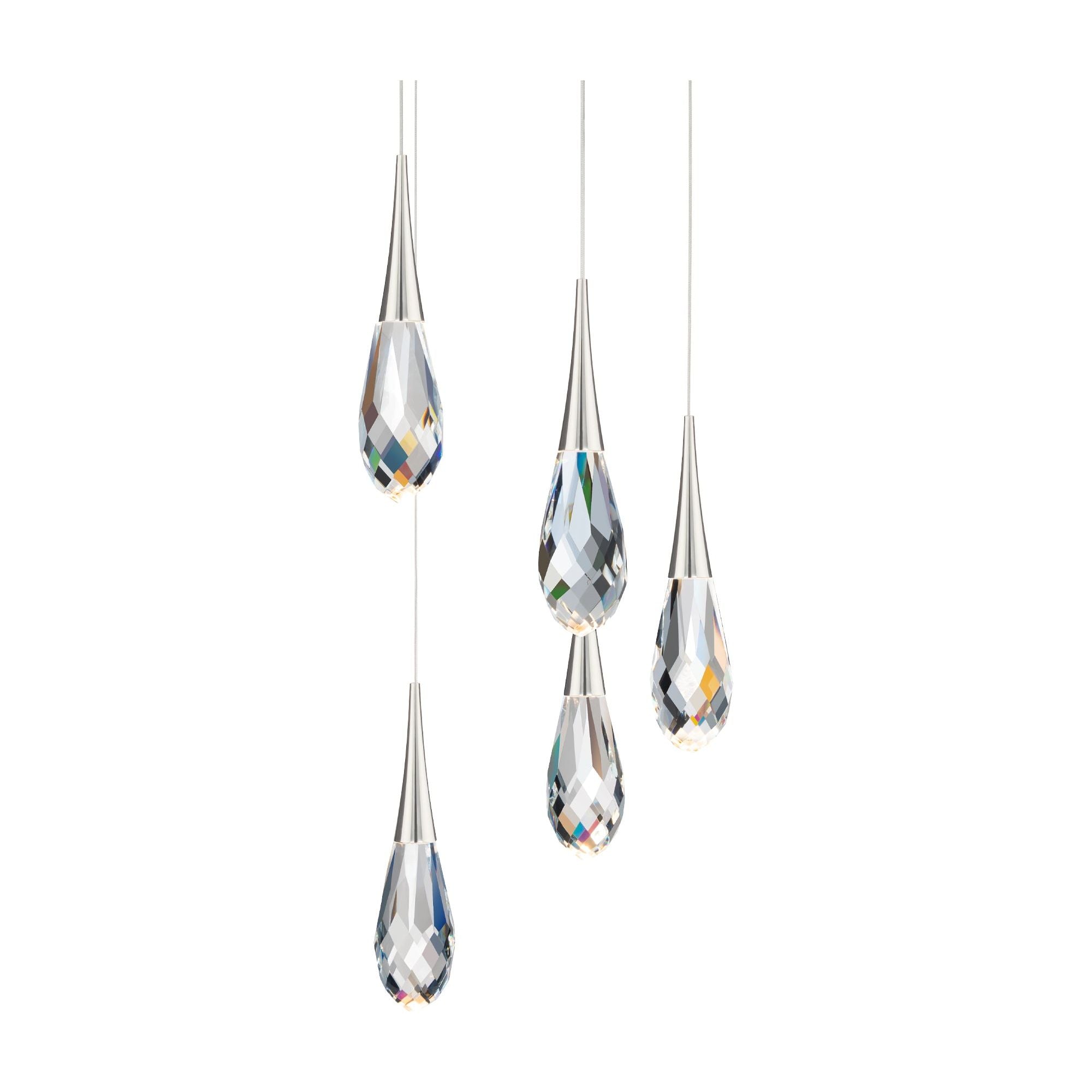 Hibiscus 5-Light LED Multi-Light Pendant