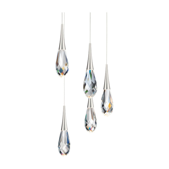 Hibiscus 5-Light LED Multi-Light Pendant