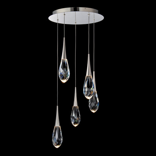 Hibiscus 5-Light LED Multi-Light Pendant