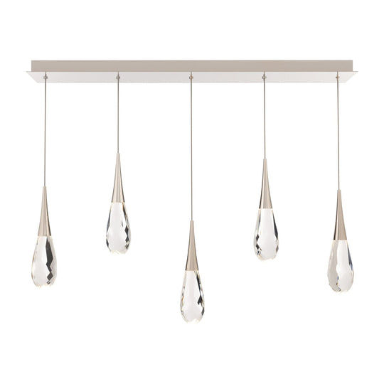 Hibiscus 5-Light Multi-Light Linear Pendant