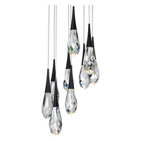 Hibiscus 9-Light LED Multi-Light Pendant