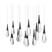 Hibiscus 14-Light Multi-Light Linear Pendant