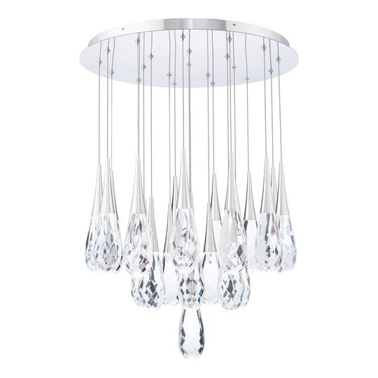 Hibiscus 21-Light Multi-Light Round Pendant