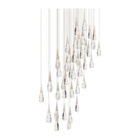 Hibiscus 41-Light Multi-Light Square Pendant
