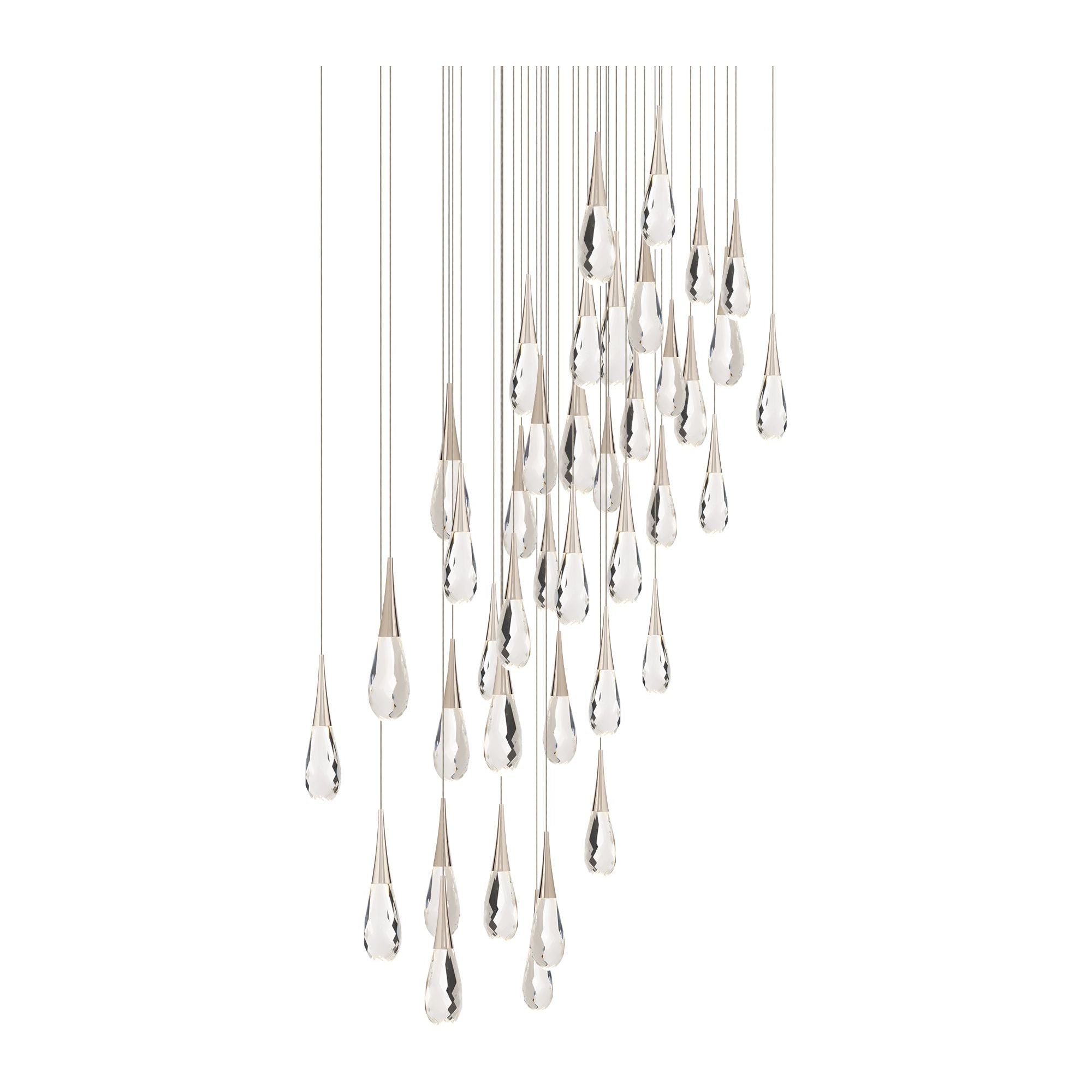 Hibiscus 41-Light Multi-Light Square Pendant