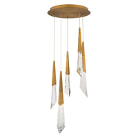 Solitude 5-Light Multi-Light Round Pendant